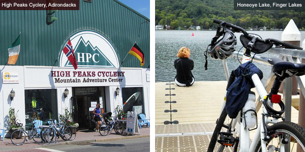 Cyclery and Finger Lakes, New York State. Photos by Catherine Mack