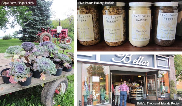 Apple Farm, Five Points Bakery and Bella's restaurant, New York State. Photos by Catherine Mack