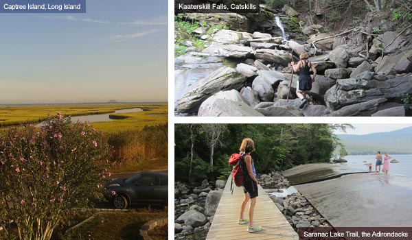 Long Island, Catskills and the Adirondacks, New York State. Photos by Catherine Mack