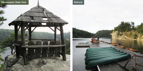 Minnewaska State Park and Mohonk, New York State. Photos by Catherine Mack