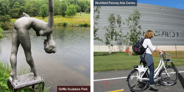 Griffis Sculpture Park and Birchfield Penney Arts Centre, New York State. Photos by Catherine Mack