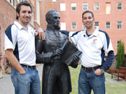 Ryan Zaknich & Ryan Mossny, Perth Walking Tour. Photo by Richard Madden