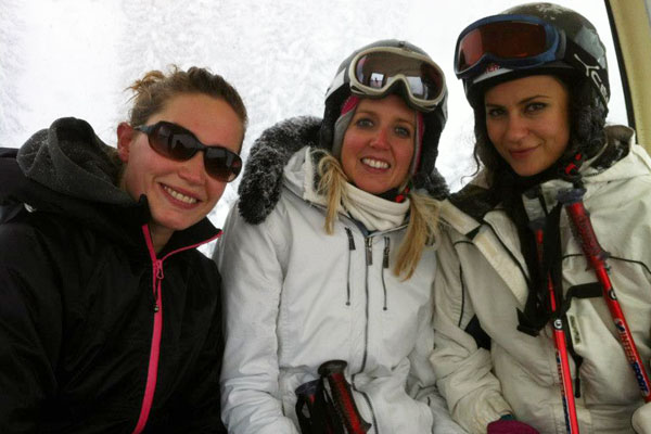 Polly in Courchevel