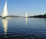 Cruising the Nile on Egypt adventure vacation