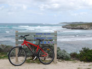 Rottnest Island Cycling in Western Australia. Photo by Richard Madden