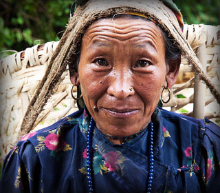 Nepalese lady