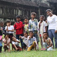 Group at Angkor Wat