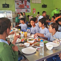 Group eating