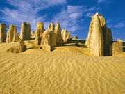 The Pinnacles, Western Australia. Photo by Tourism Western Australia
