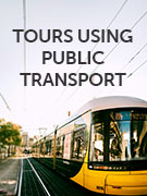 Tours using public transport vacations