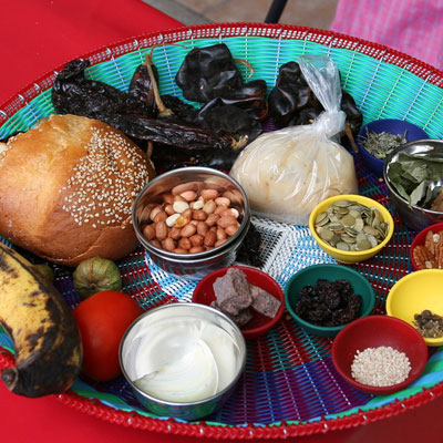 Colourful food