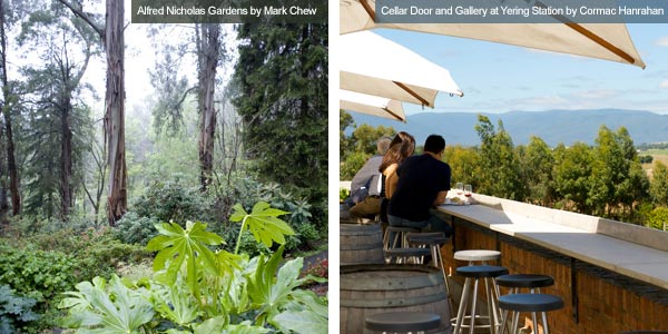 Alfred Nicholas Gardens & Yerring Station, Victoria. Photos from Victoria Tourist Board
