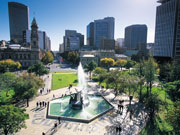 Victoria Square, South Australia. Photo by South Australia Tourist Board