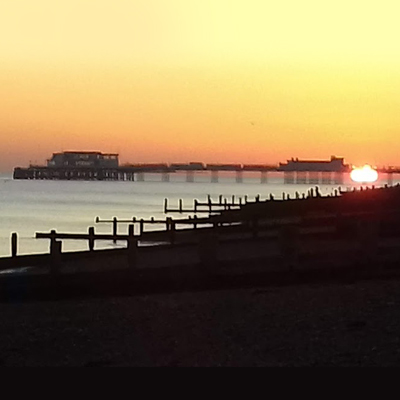 Worthing sunset