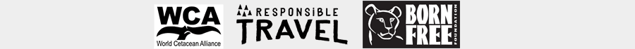 World Cetacean Alliance, Responsible Travel & Born Free logos
