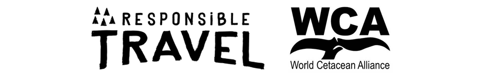 Responsible Travel & World Cetacean Alliance logos