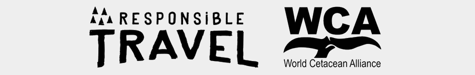 Responsible Travel & World Cetacean Alliance logos