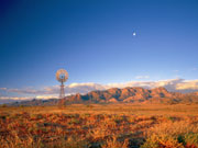 Windmill in the outback, South Australia. Photo by South Australia Tourist Board