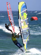 Windsurfing in Lanzarote. Photo by Lanzarote Tourist Board